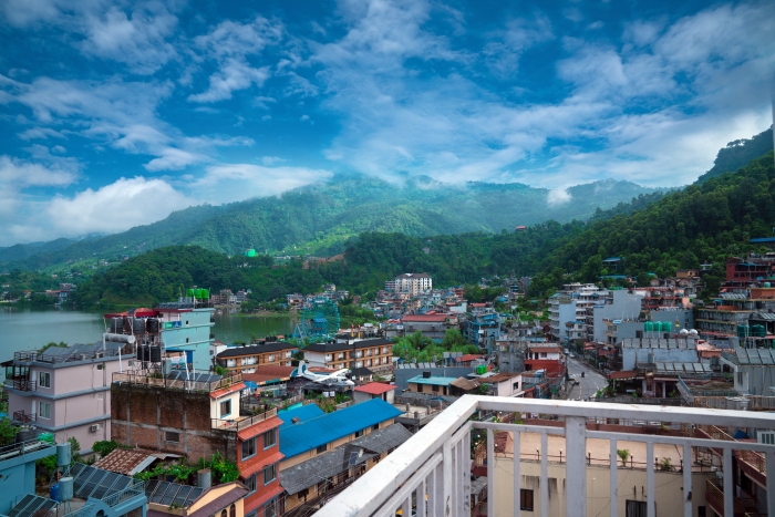 View from Rooftop Restaurant