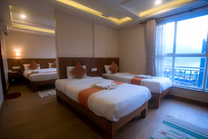 Family Room with Lake View